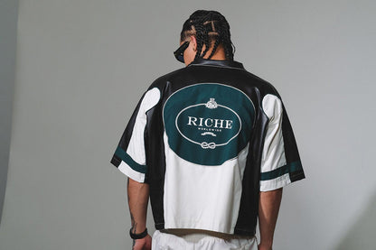 Racer crop jacket