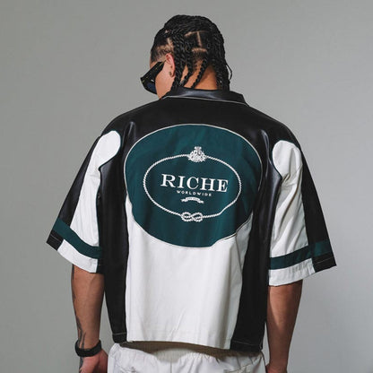 Racer crop jacket