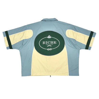 Nylon biker jacket set