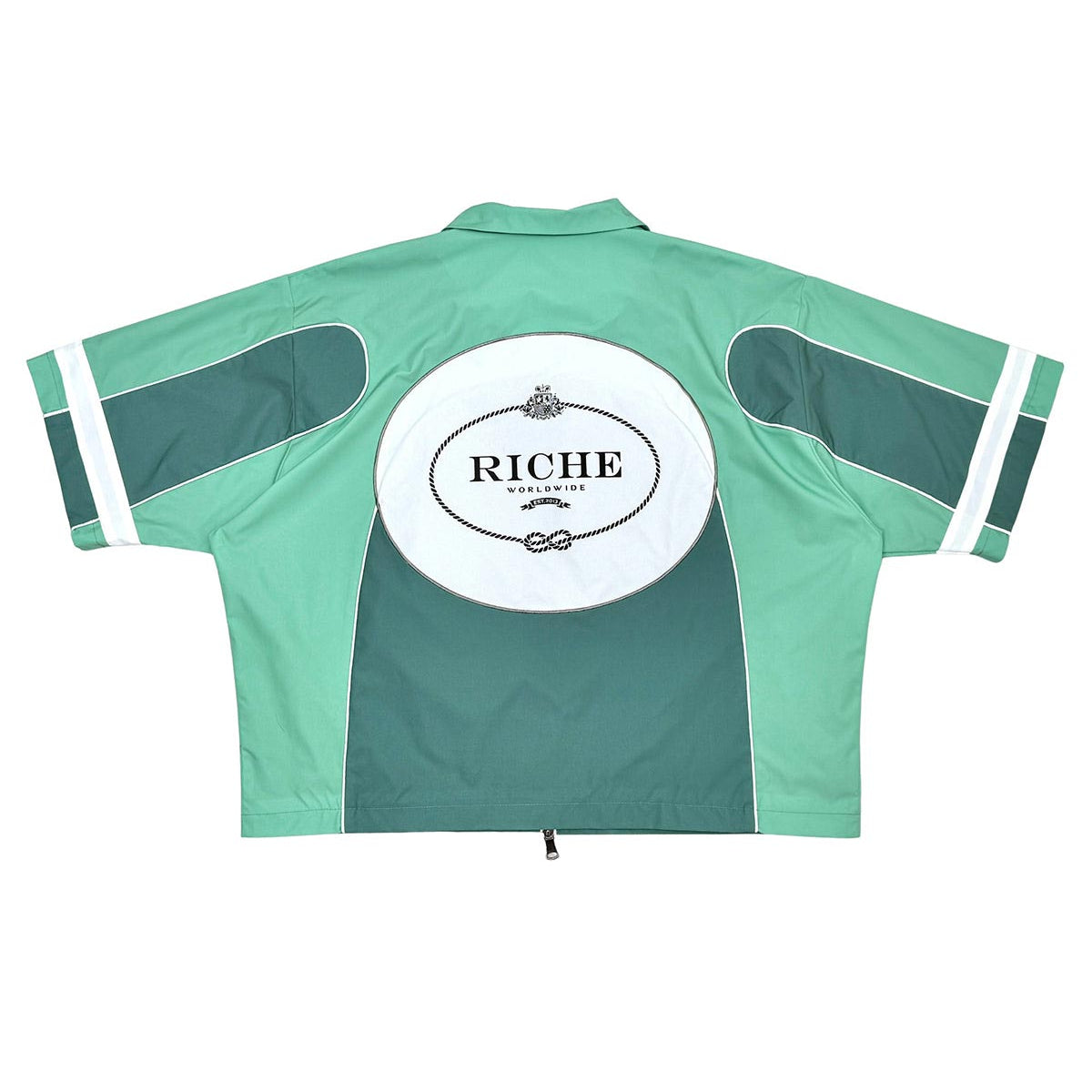 Nylon biker jacket set