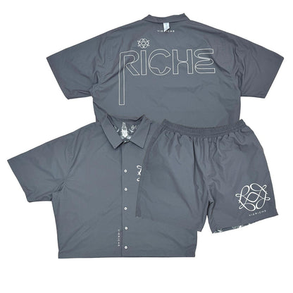 Reversible paisley set