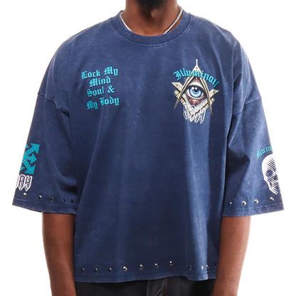 Illuminati 3/4 sleeve tee