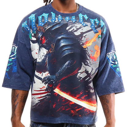 Samurai 3/4 sleeve tee