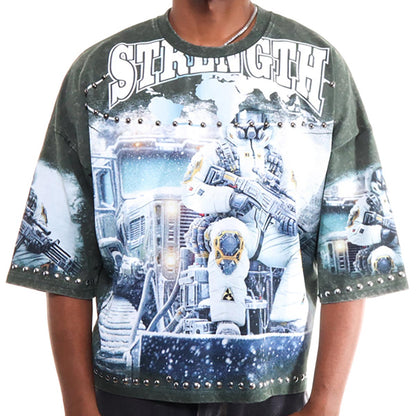 Strength 3/4 sleeve tee