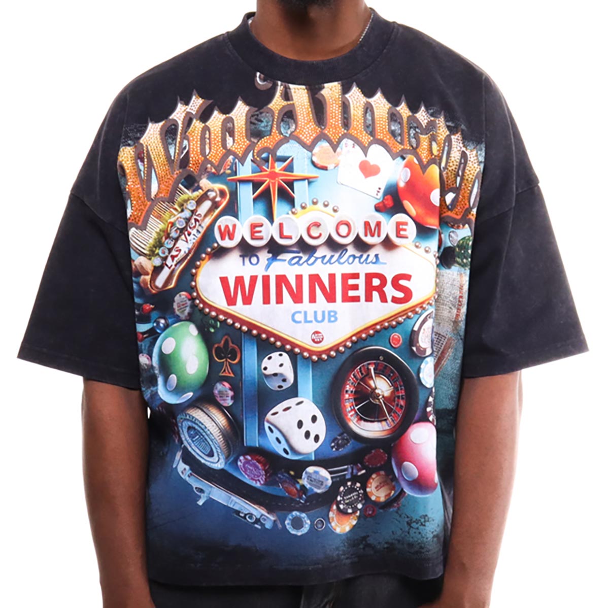 Winning is a mindset wide & crop fit tee