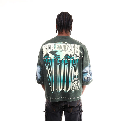 Strength 3/4 sleeve tee