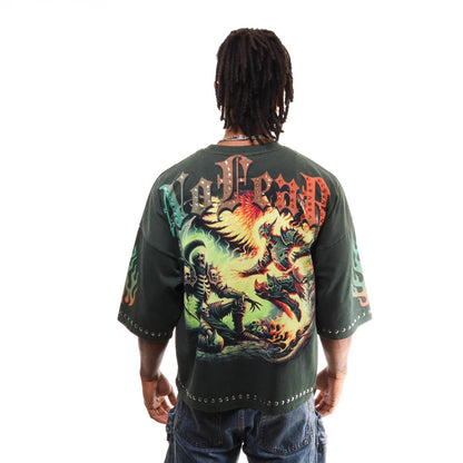 3/4 sleeve tee No fear