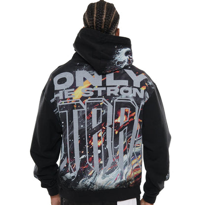 Motivations stray pullover hoodie