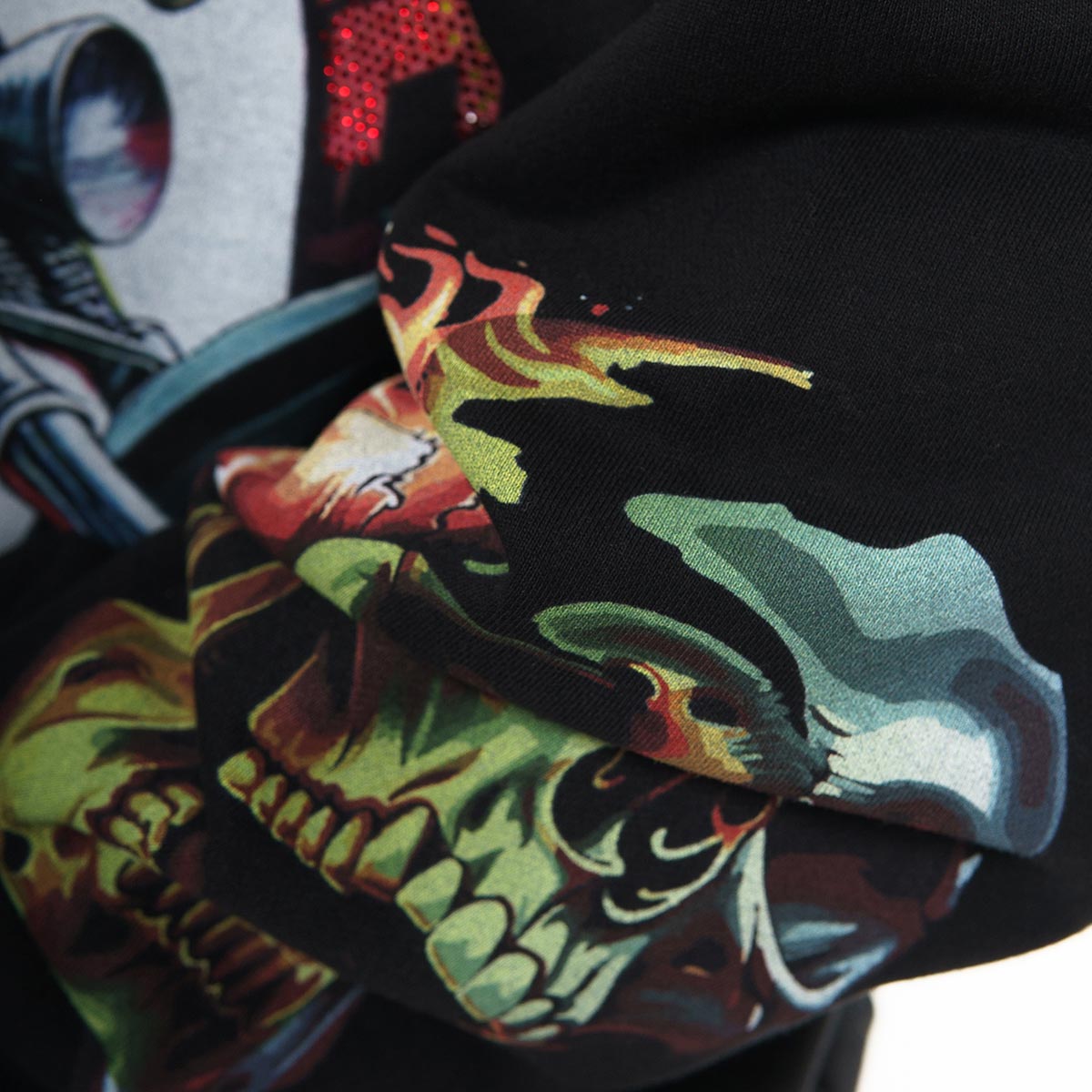 Bad to the bone stray pullover hoodie