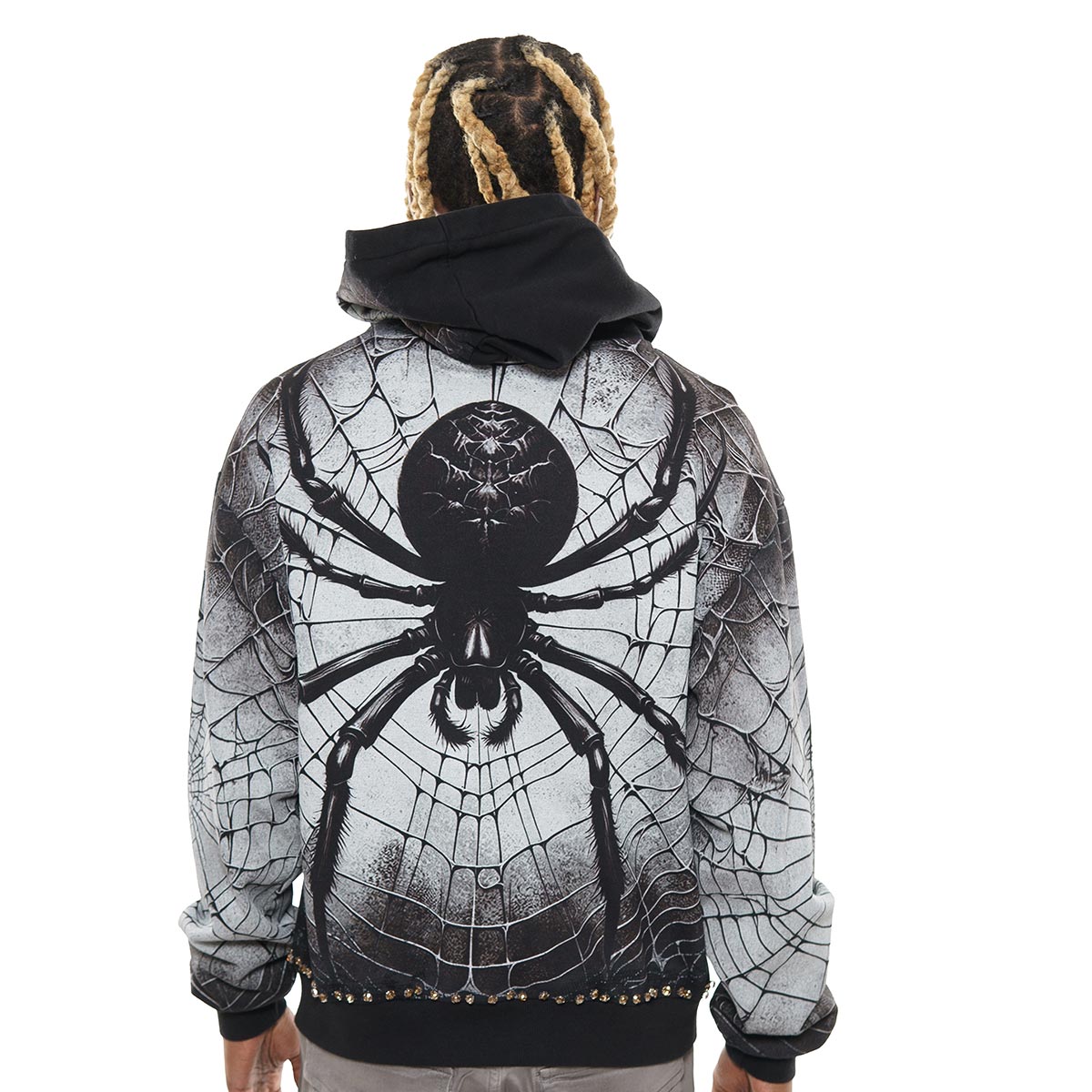Spider stray full-zip hoodie