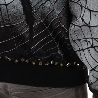 Spider stray full-zip hoodie