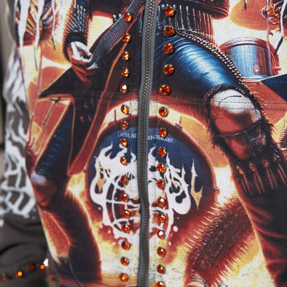 A bold vision stray full-zip hoodie