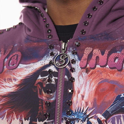 A bold vision stray full-zip hoodie