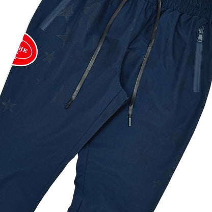 Star studded nylon jacket set