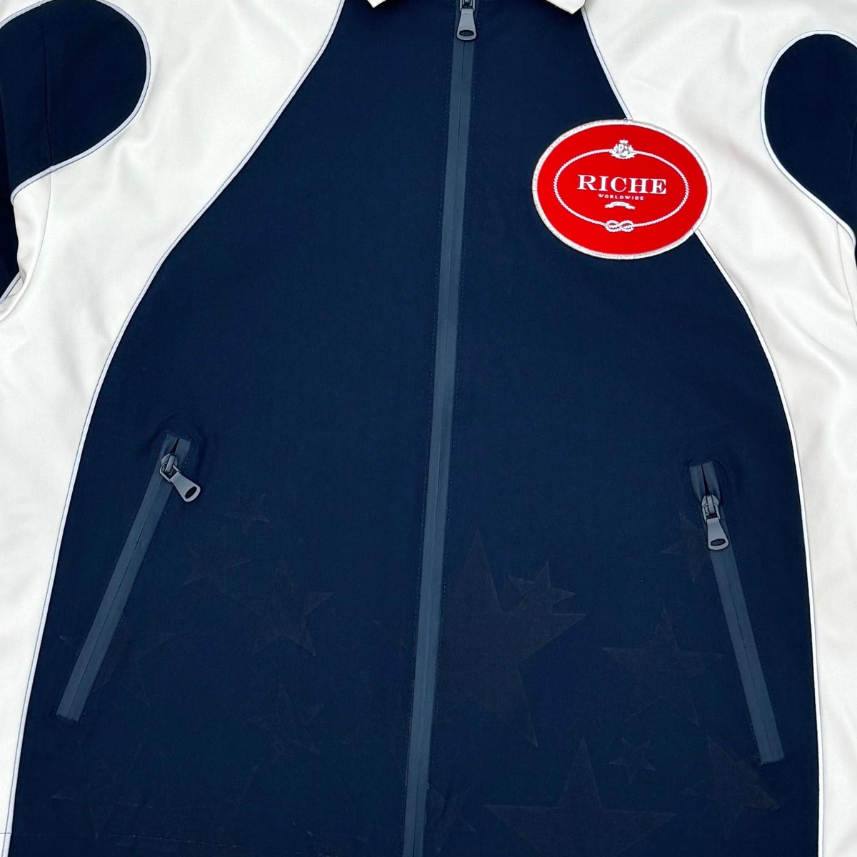 Star studded nylon jacket set