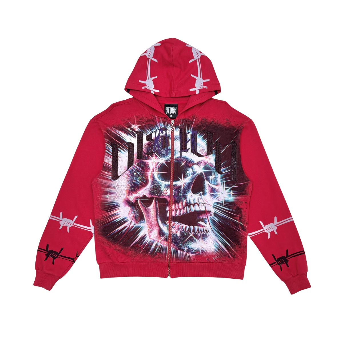 Stray killer vision full-zip hoodie