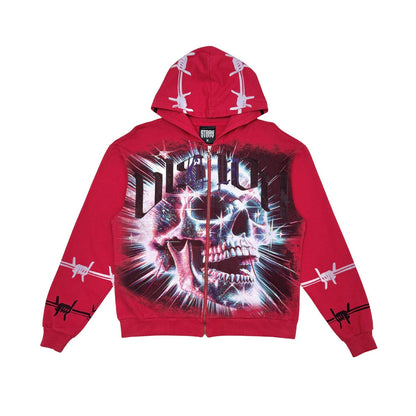 Stray killer vision full-zip hoodie