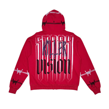 Stray killer vision full-zip hoodie