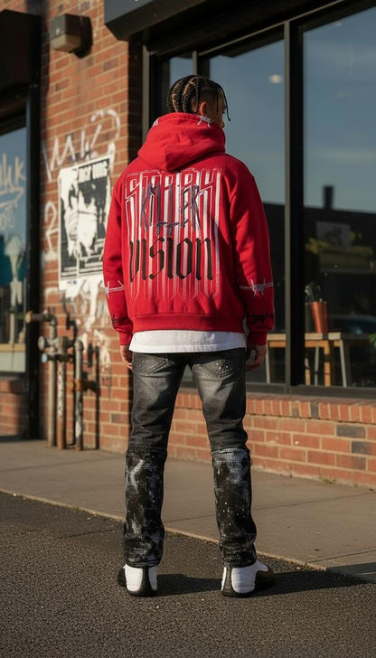 Stray killer vision full-zip hoodie