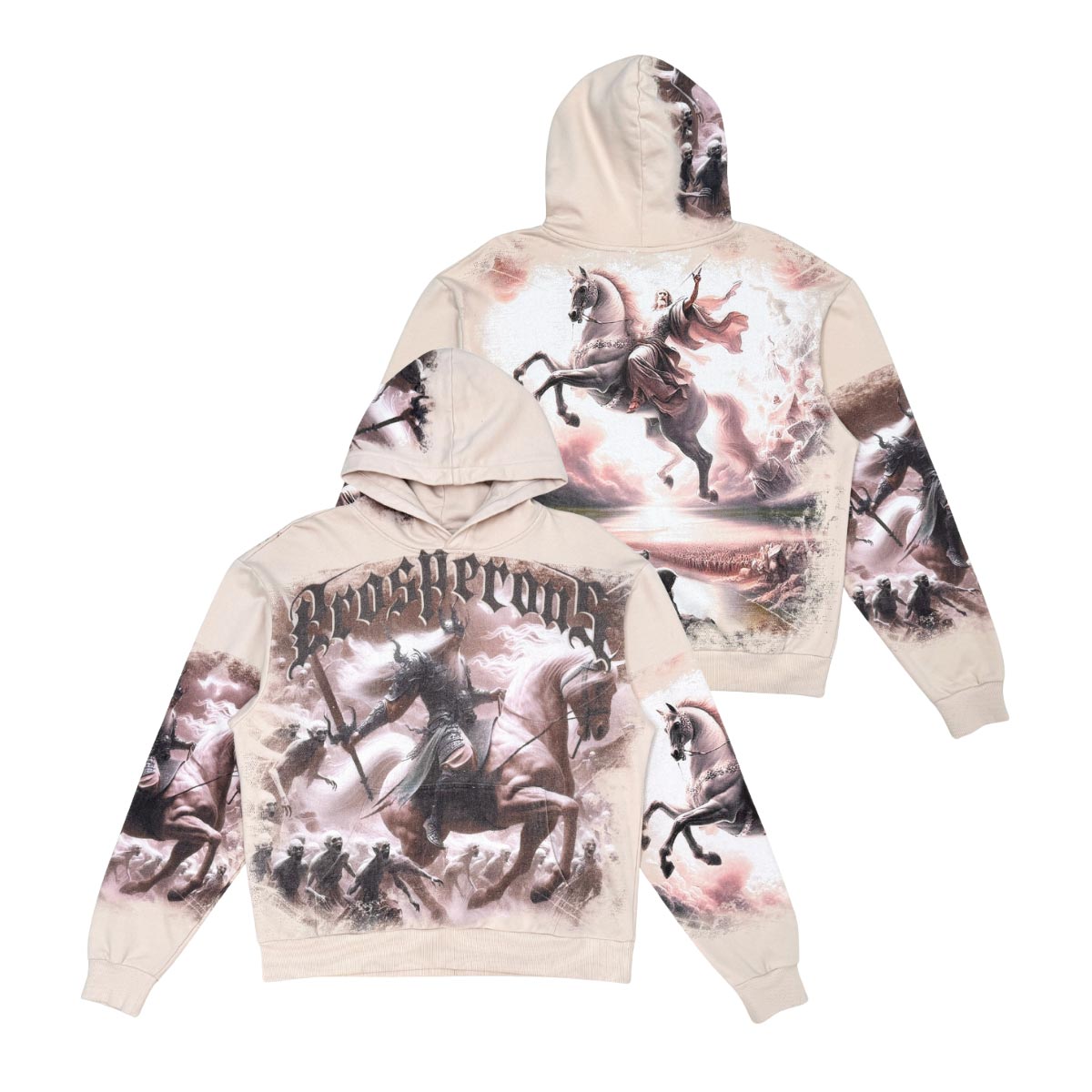 Stray prosperous pullover hoodie