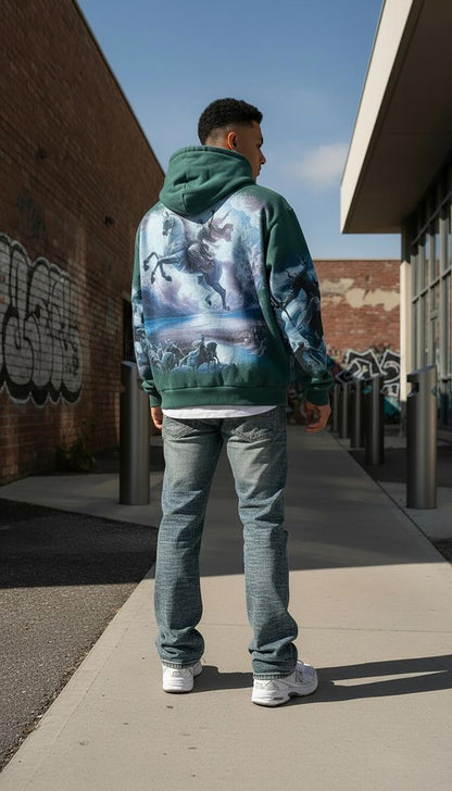 Stray prosperous pullover hoodie