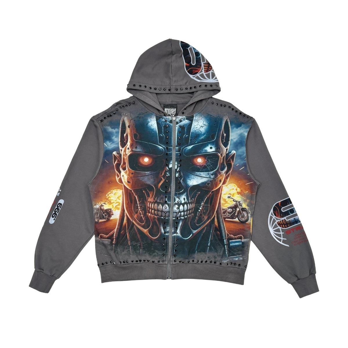 Stray terminator full-zip hoodie