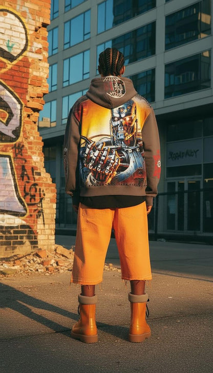 Stray terminator full-zip hoodie