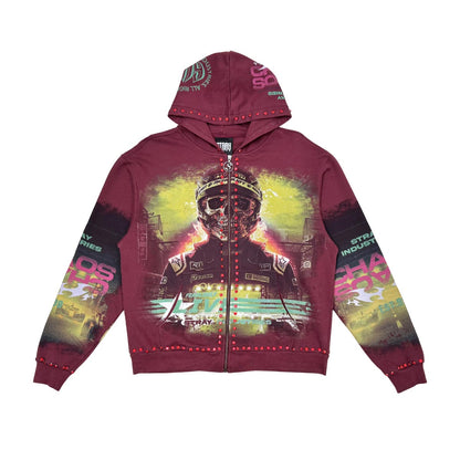 Stray chaos full-zip hoodie