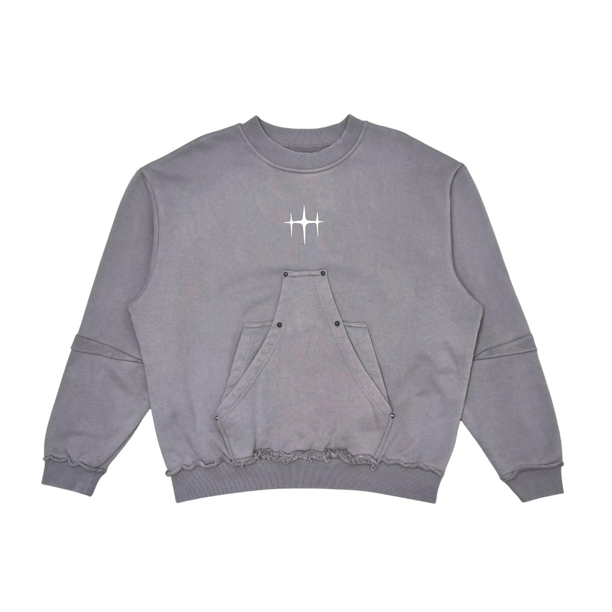 Unknown heavyweight cotton fleece crewneck sweatshirt
