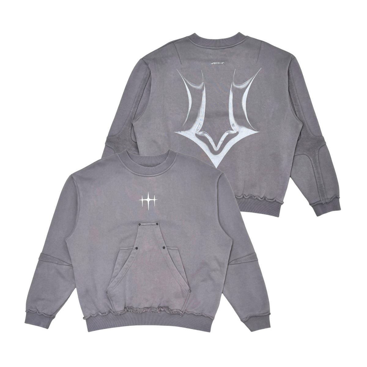 Unknown heavyweight cotton fleece crewneck sweatshirt