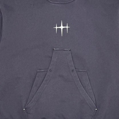 Unknown heavyweight cotton fleece crewneck sweatshirt