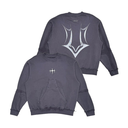 Unknown heavyweight cotton fleece crewneck sweatshirt