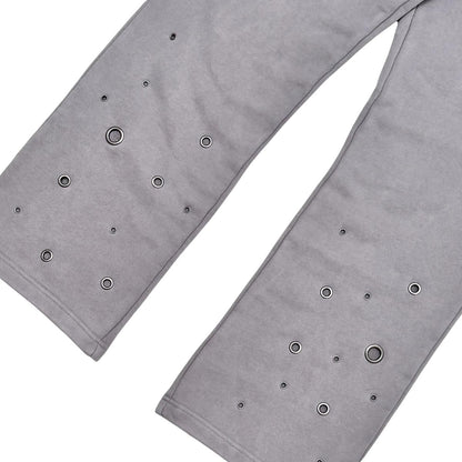 Unknown Garment-dyed, heavyweight cotton fleece relaxed sweatpants