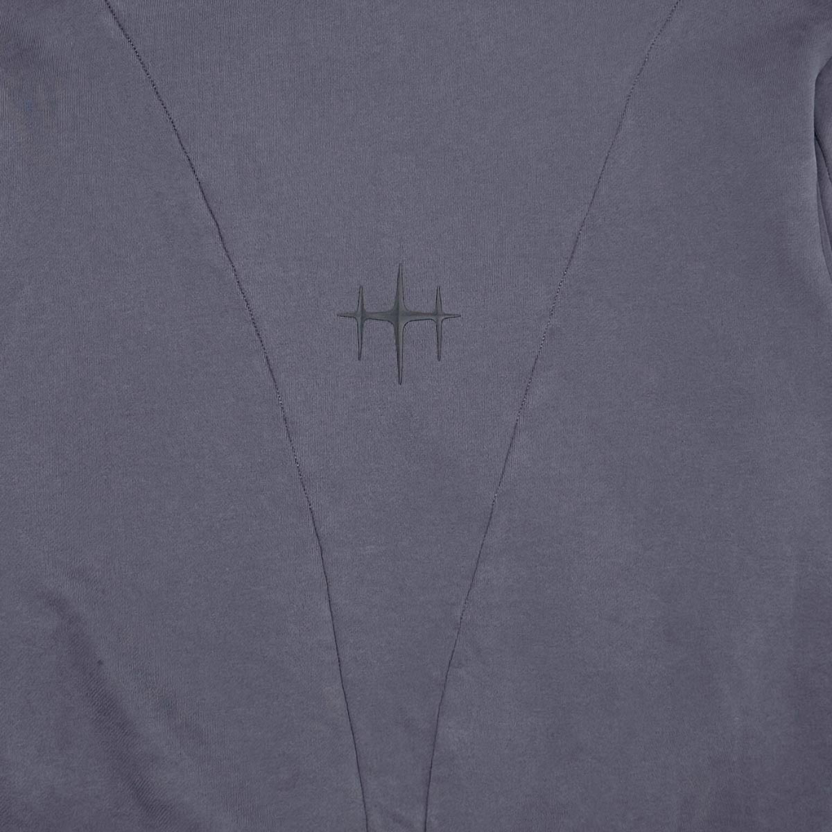 Unknown garment-dyed, heavyweight cotton fleece pullover hoodie