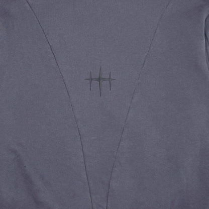 Unknown garment-dyed, heavyweight cotton fleece pullover hoodie