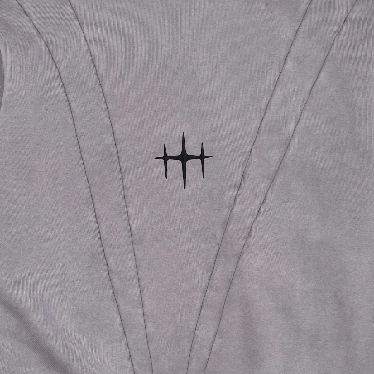 Unknown garment dyed full-zip hoodie