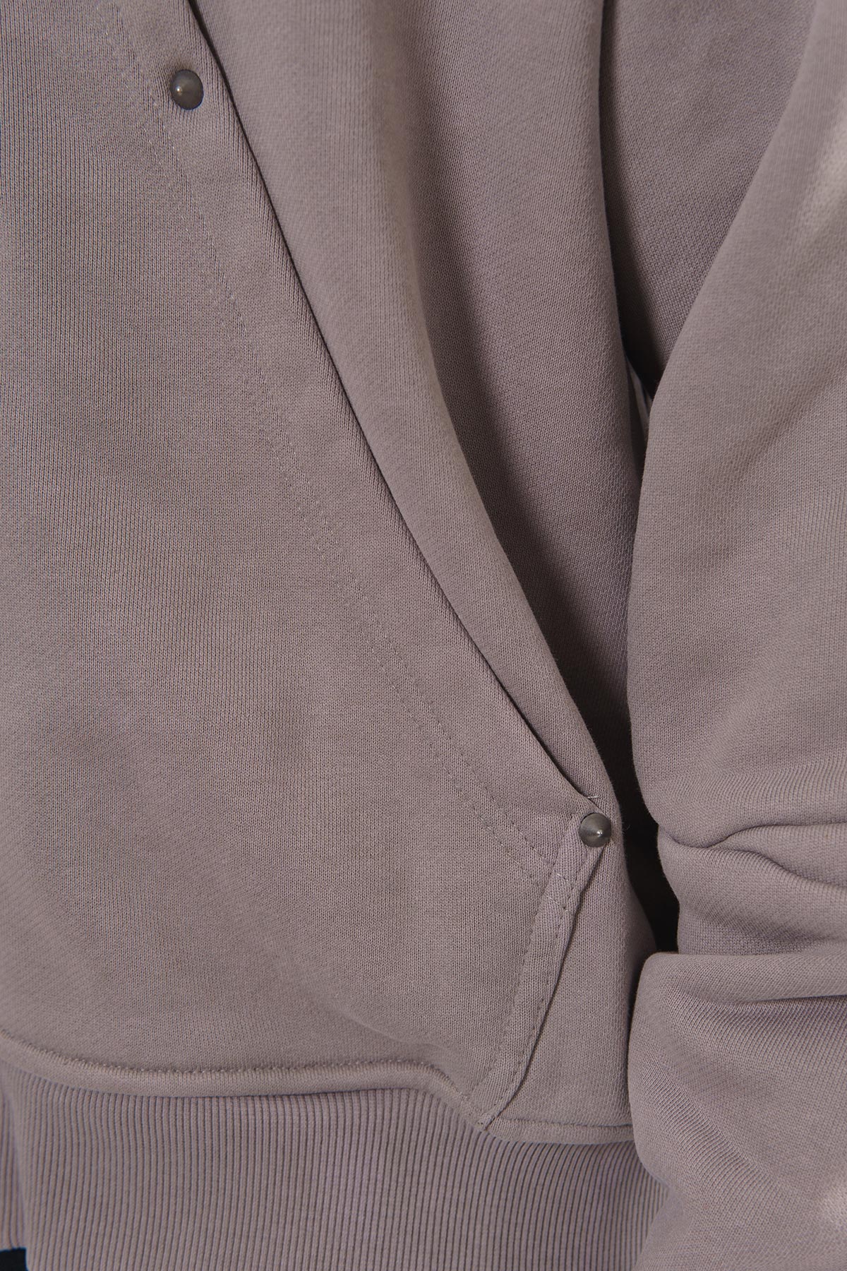 Unknown garment dyed full-zip hoodie