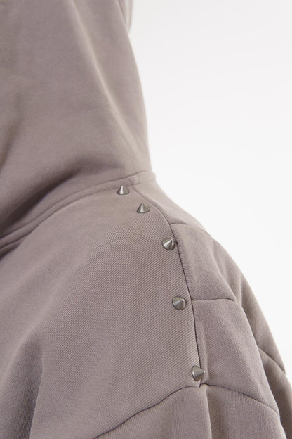 Unknown garment dyed full-zip hoodie