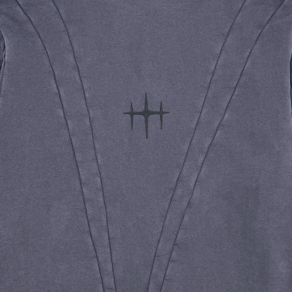Unknown garment dyed full-zip hoodie