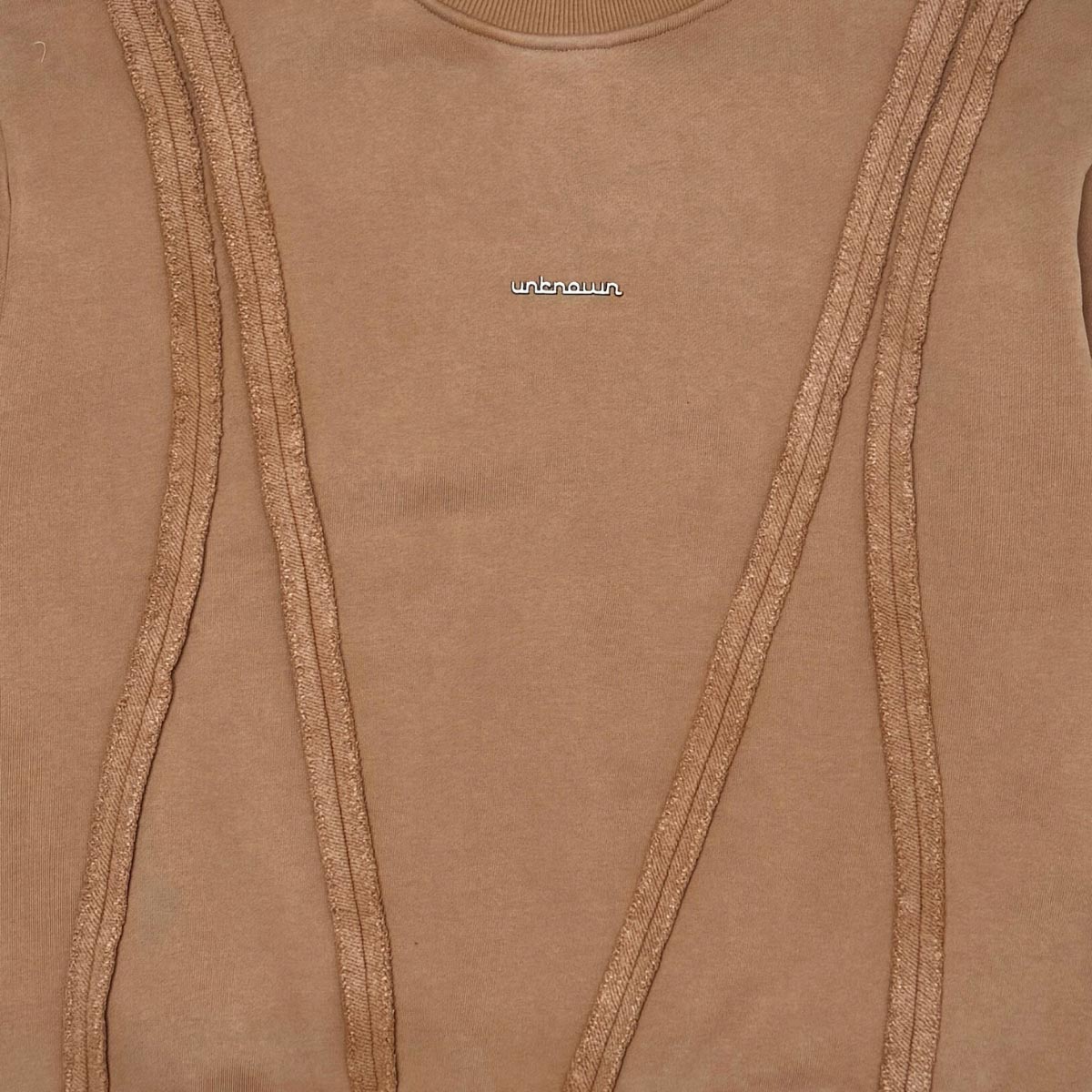 Unknown Garment-dyed, heavyweight cotton fleece sweatshirt