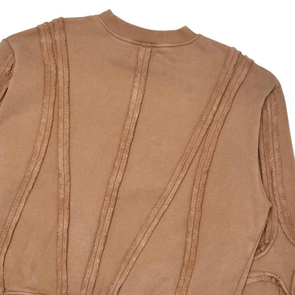 Unknown Garment-dyed, heavyweight cotton fleece sweatshirt