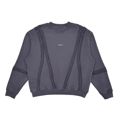 Unknown Garment-dyed, heavyweight cotton fleece sweatshirt