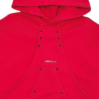 Unknown cotton fleece pullover hoodie