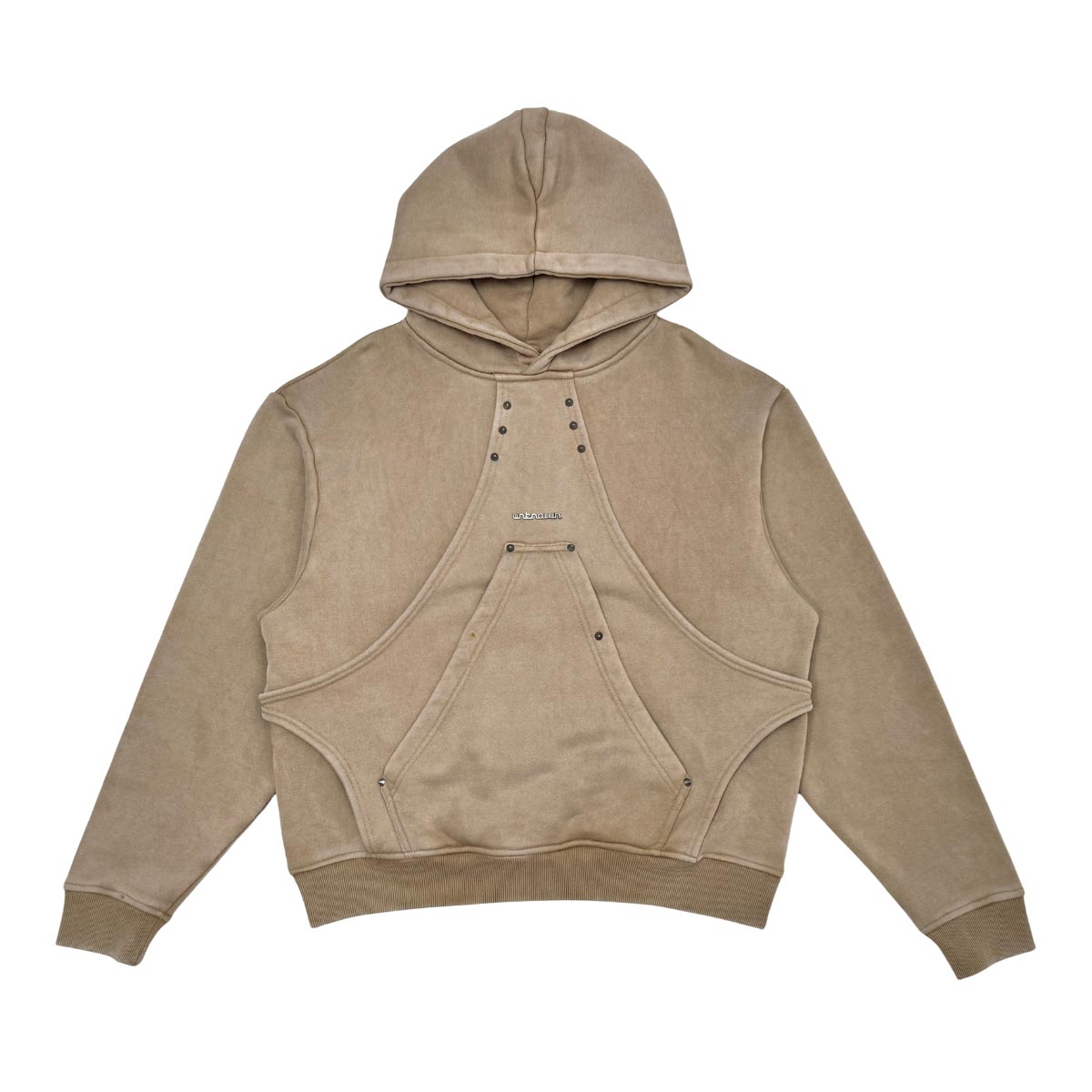 Unknown cotton fleece pullover hoodie