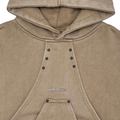 Unknown cotton fleece pullover hoodie