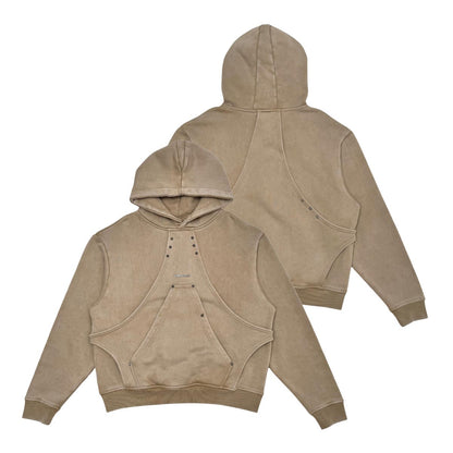 Unknown cotton fleece pullover hoodie