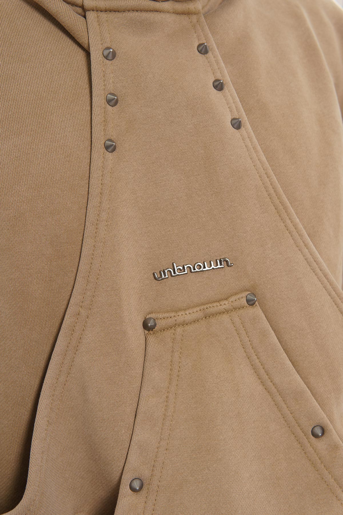 Unknown cotton fleece pullover hoodie