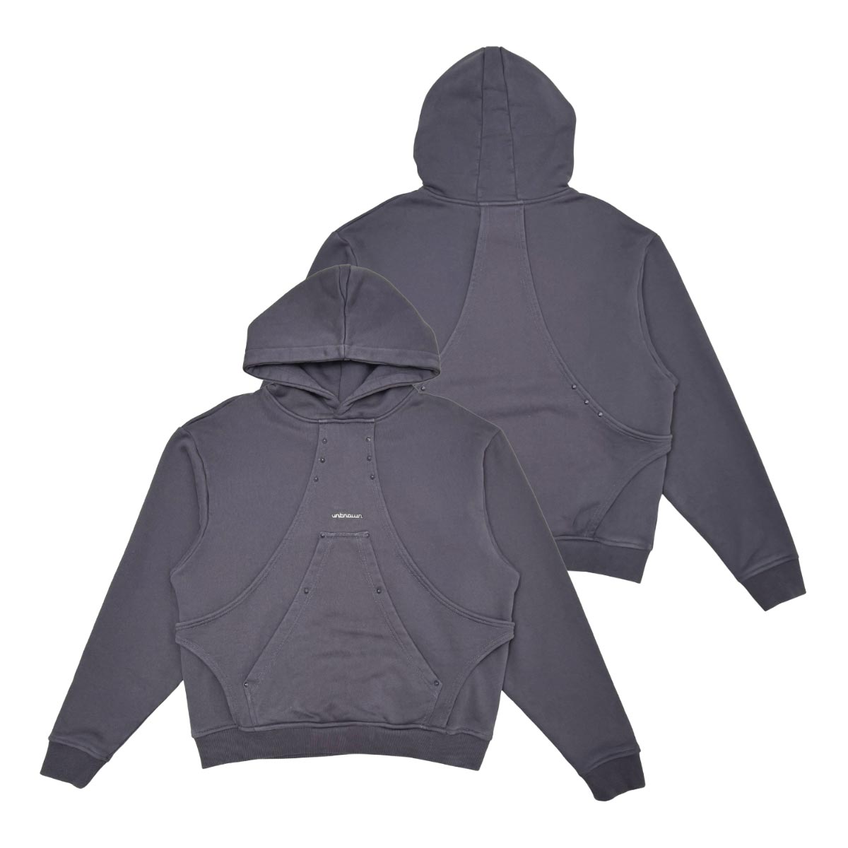 Unknown cotton fleece pullover hoodie