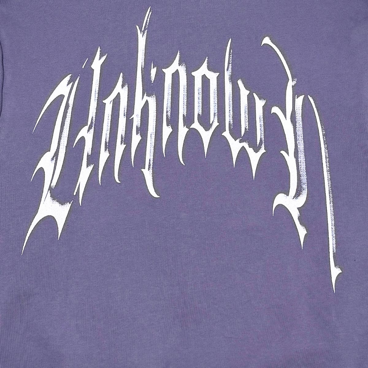 Unknown washed effect pullover hoodie