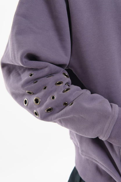 Unknown washed effect pullover hoodie